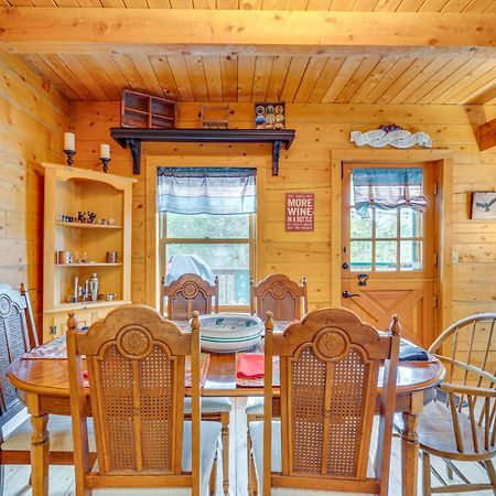 Secluded Black Hawk Log Cabin With Fire Pit! Bagian luar foto