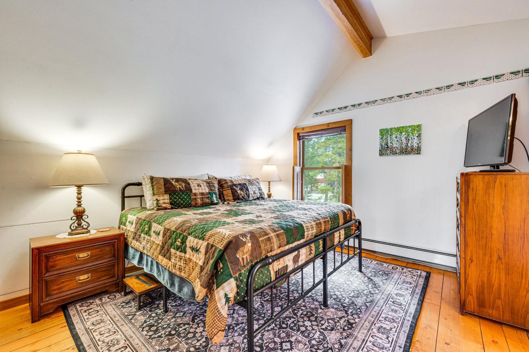 Secluded Black Hawk Log Cabin With Fire Pit! Bagian luar foto