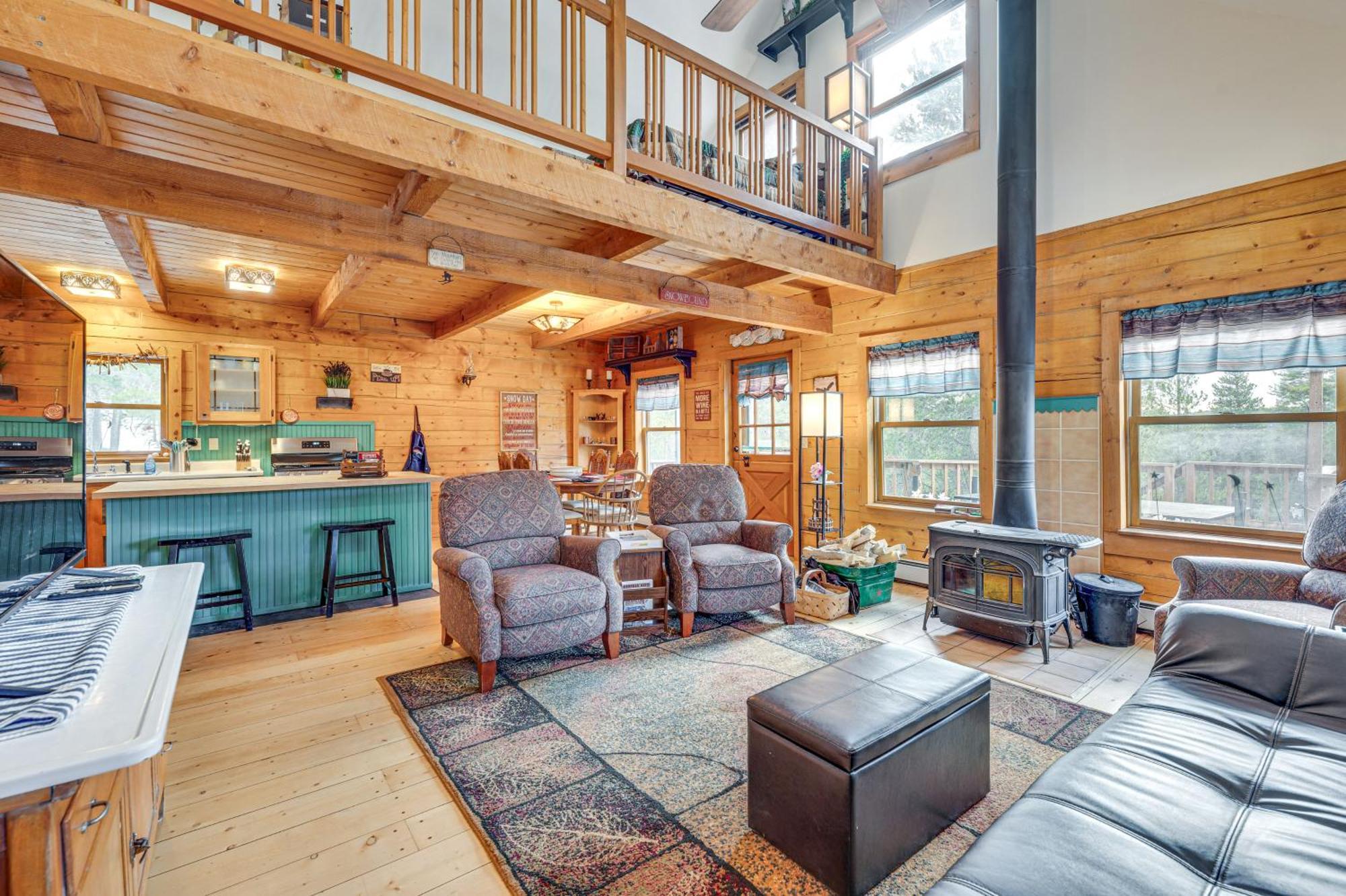 Secluded Black Hawk Log Cabin With Fire Pit! Bagian luar foto
